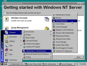 Windows NT server