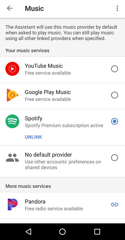 Google Home and Spotify