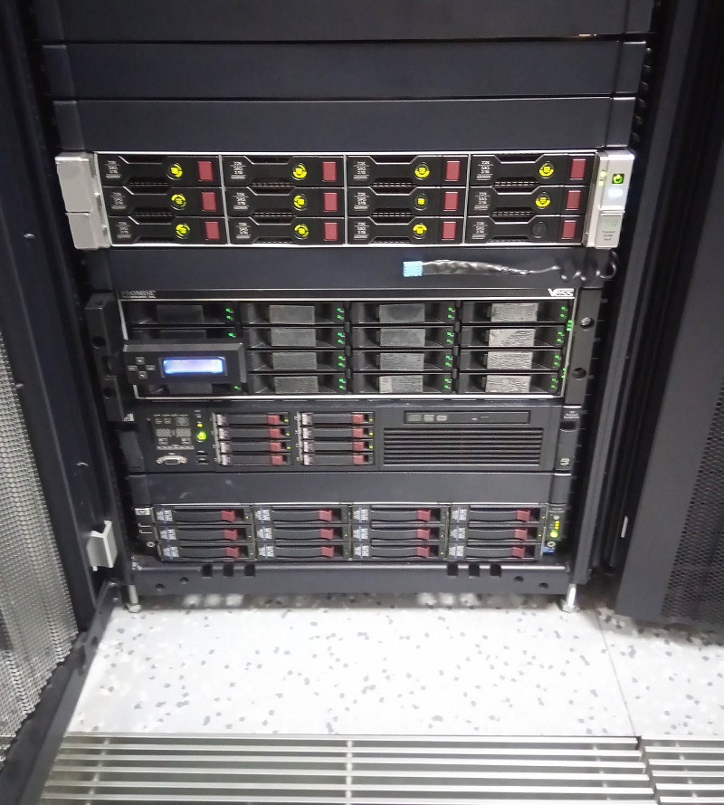 DIY server room monitoring system server room installation.