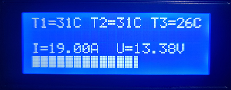 E70BS Linear PSU for HAM Radio display