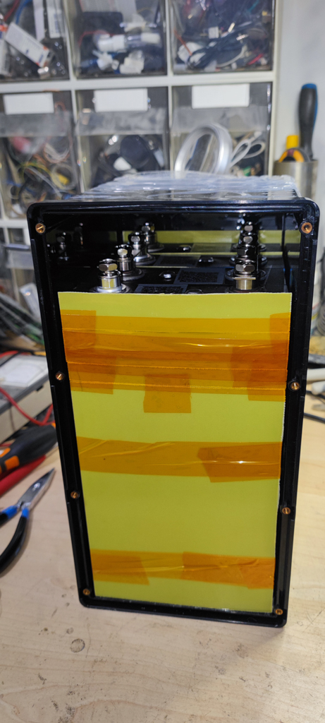 Checking how cells fit into the box...