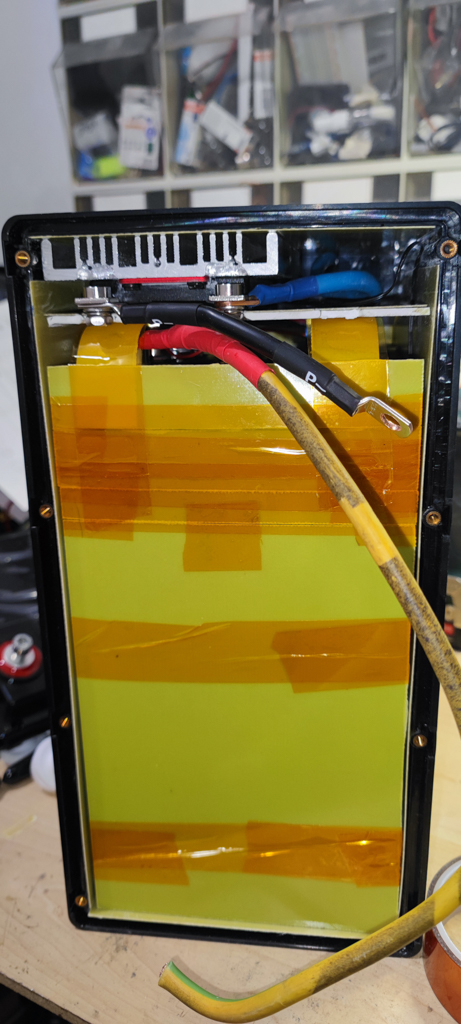 Put a 1.5 millimeter plastic board and than epoxy sheet over it. I needed something little more hard and solid than sheet itself.