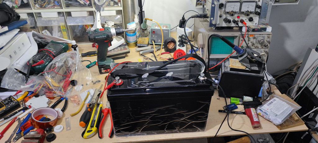 Everything finished, battery is on a charger. Cheers 🙂